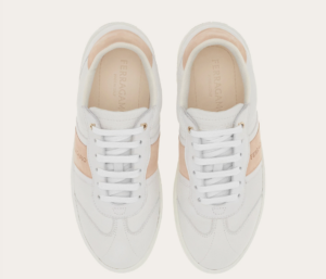 Giay Salvatore Ferragamo Low-top Sneaker 'White Petal' 030418-762276