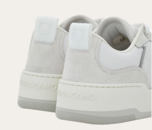 Giay Salvatore Ferragamo Gancini Sneaker 'White' 030576-770225