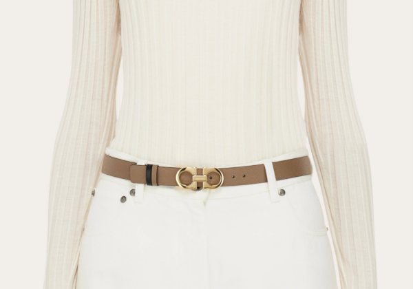 That Lung Salvatore Ferragamo Gancini Belt 'Caraway Seed' 23A565-715198