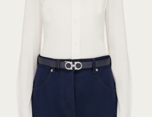 That Lung Salvatore Ferragamo Gancini Belt 'Myrtle' 23A565-674261