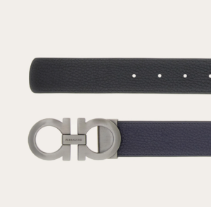 That Lung Salvatore Ferragamo Gancini Belt 'Blue' 675542-776307