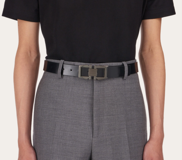 That Lung Salvatore Ferragamo Gancini 'Black' 670251-764796