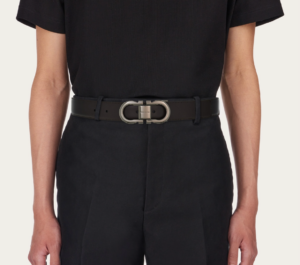 That Lung Salvatore Ferragamo Gancini 'Black' 670326-770943