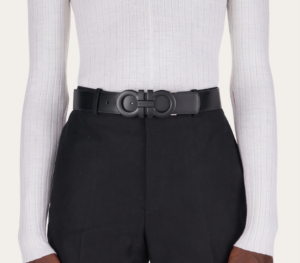 That Lung Salvatore Ferragamo Gancini 'Black' 670270-765032