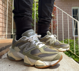Giay New Balance 9060 'Green Grey' U9060FOC