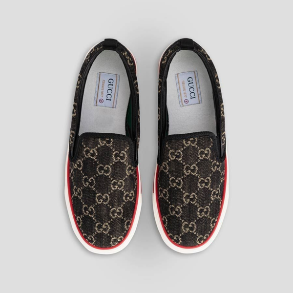 Giay Gucci Slip On Gucci 1977 'Black Red' 643489-UN360-1294