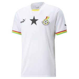 Ao Puma Ghana 2024 Home Jersey 'White' 765780-01