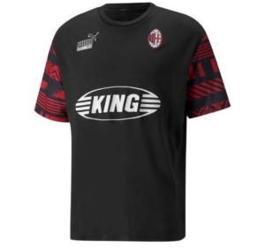 Ao Puma AC Milan Heritage Jersey Logo T-Shirt 'Black' 765093-01