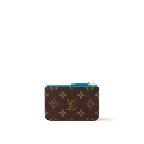 Vi Louis Vuitton Romy Card Holder 'Gaston Blue' M12382