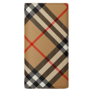 Vi Burberry Check Continental Wallet 'Sand' 80919211