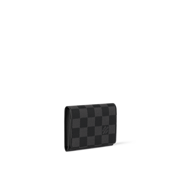 Vi Louis Vuitton Enveloppe Carte De Visite 'Black' N63338
