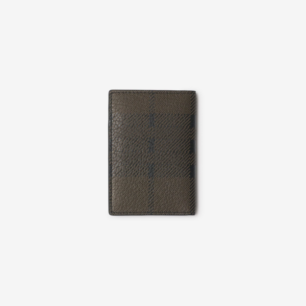 Vi Burberry B Shield Folding Card Case​ 'Slate' 81030271
