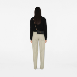 Tui Burberry Rocking Horse Chain Strap Wallet 'Black' 80954811