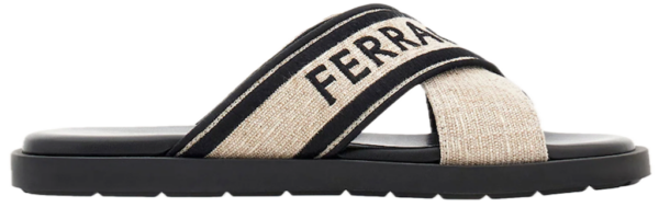 Dep Salvatore Ferragamo Sandal 'Beige Black' 028587-773762