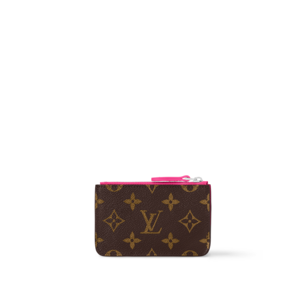 Vi Louis Vuitton Romy Card Holder 'Pondichery Pink' M12386