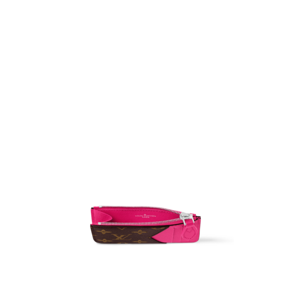 Vi Louis Vuitton Romy Card Holder 'Pondichery Pink' M12386