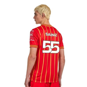 Ao Puma Scuderia Ferrari Team Soccer Jersey 'Sainz' 763608-02