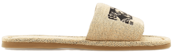 Dep Salvatore Ferragamo Slide With Logo 'Honey' 01I486-774179