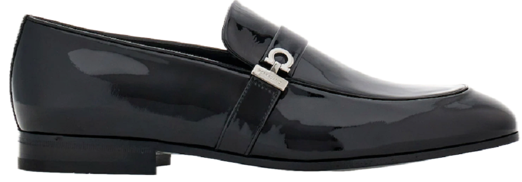 Giay Salvatore Ferragamo Moccasin 'Black' 022241-768488