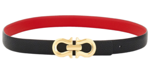 That Lung Salvatore Ferragamo Reversible Gancini 'Black' 230329-775596