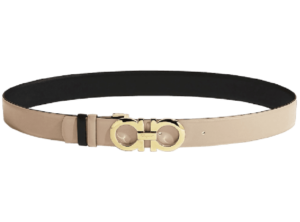That Lung Salvatore Ferragamo Gancini Belt 'New Bisque' 23A564-593873