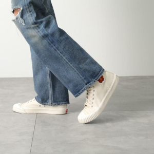 Giay Kenzo Kenzoschool High Top Sneakers 'White' FD55SN020F73-04