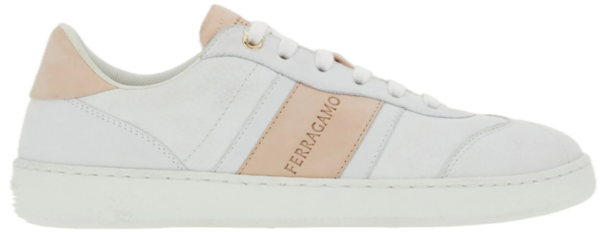 Giay Salvatore Ferragamo Low-top Sneaker 'White Petal' 030418-762276