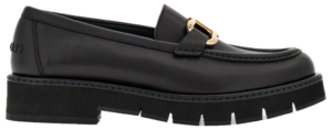 Giay Salvatore Ferragamo Moccasin Gancini Ornament 'Black' 01H682-769287