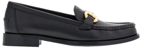 Giay Salvatore Ferragamo Moccasin Gancini Ornament 'Black' 01H704-769755