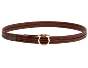 That Lung Salvatore Ferragamo Fixed Gancini Belt 'Cocoa' 230309-771349