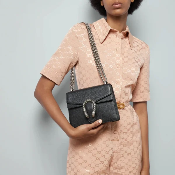 Tui Gucci Dionysus Mini Bag 'Black' 421970-CAOGN-8176