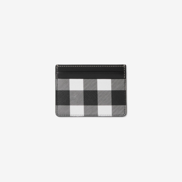 Vi Burberry Check Card Case 'Dark Birch Brown' 80644601