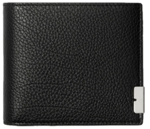 Vi Burberry B Cut Bifold Coin Wallet 'Black' 80837481