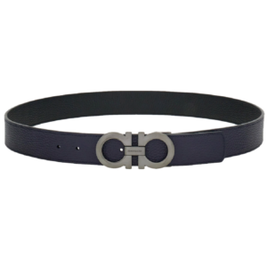 That Lung Salvatore Ferragamo Gancini Belt 'Blue' 675542-776307