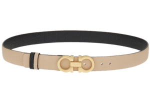 That Lung Salvatore Ferragamo Gancini Belt 'Daino' 23A565-759426