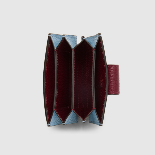 Vi Gucci GG Marmont Snap Button 'Blue' 813300-CAO2G-4941