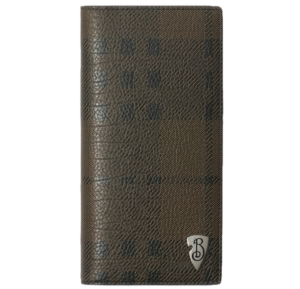 Vi Burberry B Shield Continental Wallet 'Slate' 81029401