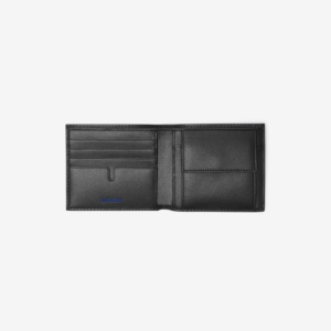 Vi Burberry Check Bifold Coin Wallet 'Shadow' 80998161