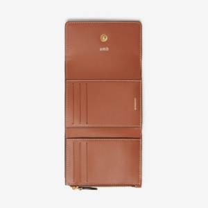 Vi Burberry Small Check Folding Wallet 'Beige' 80704151