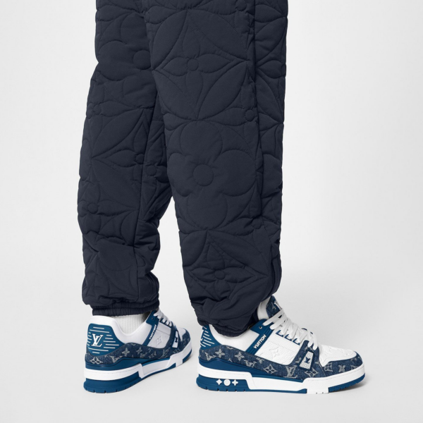 Giay Louis Vuitton LV Trainers 'Blue' 1A9JGU