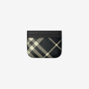 Vi Burberry Check Card Case 'Black' 80951291