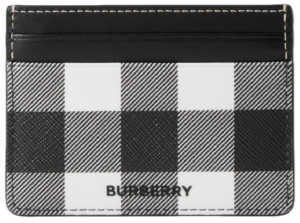 Vi Burberry Check Card Case 'Dark Birch Brown' 80644601