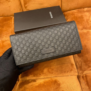 Vi Gucci Micro Guccissima 'Black Leather' 449396-BMJ1G-1000