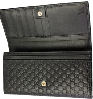 Vi Gucci Micro Guccissima 'Black Leather' 449396-BMJ1G-1000