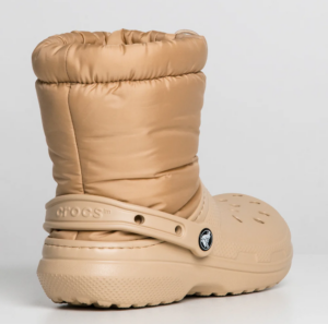 Giay Crocs Classic Lined Neo Puff Boots 'Chai' 206630-212