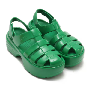 Dep Crocs Stomp Fisherman High Shine 'Green Ivy' 210057-3WH
