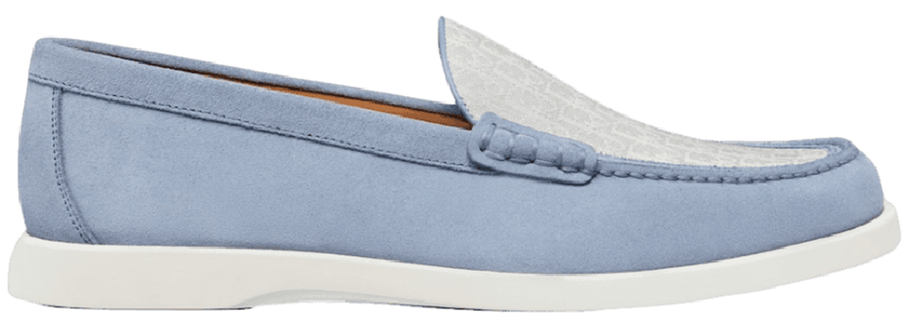 Giay Dior Granville Loafer 'Blue' 3LO131ZWN-H588