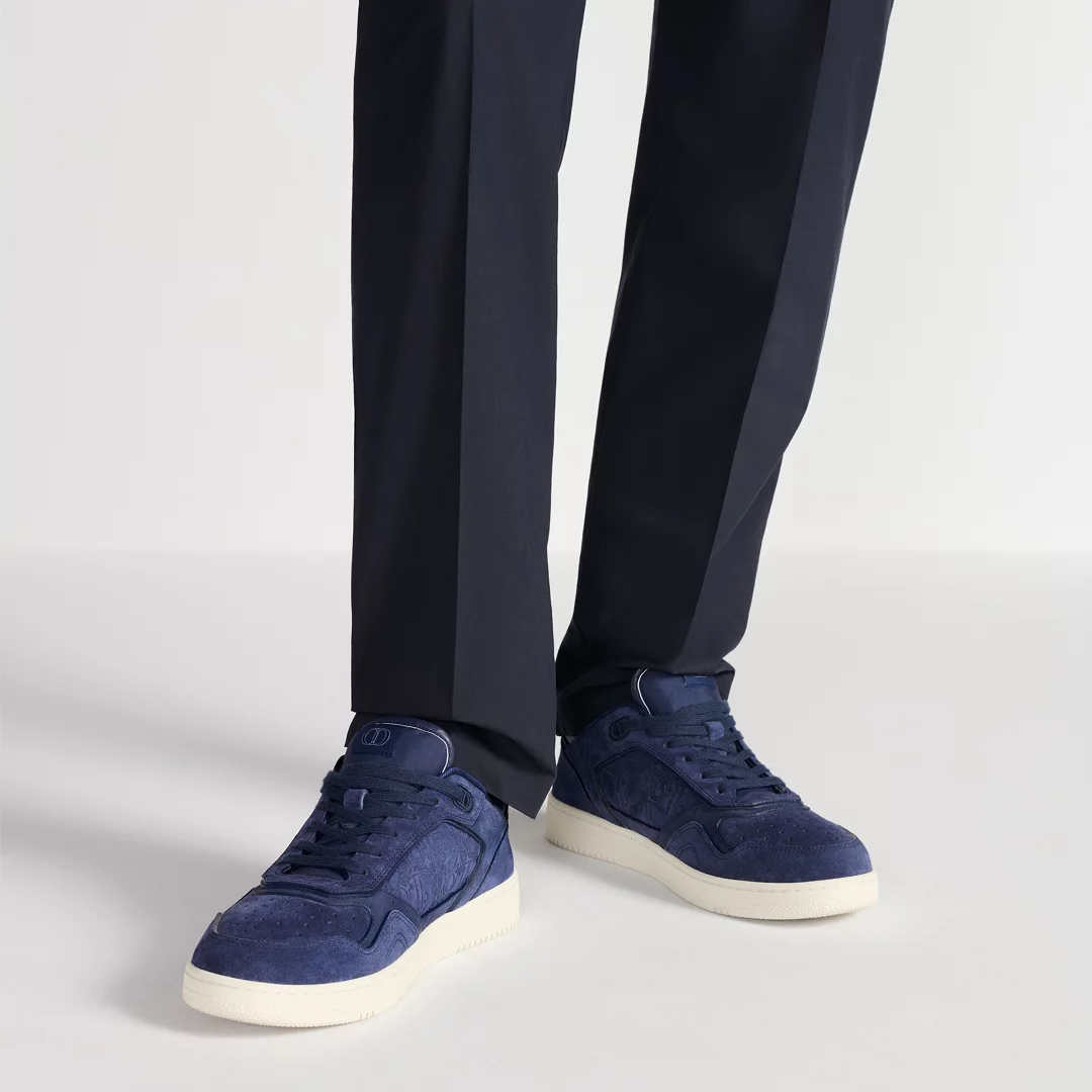 Giay Dior B27 Low-Top 'Navy Blue' 3SN272ZEC-H520