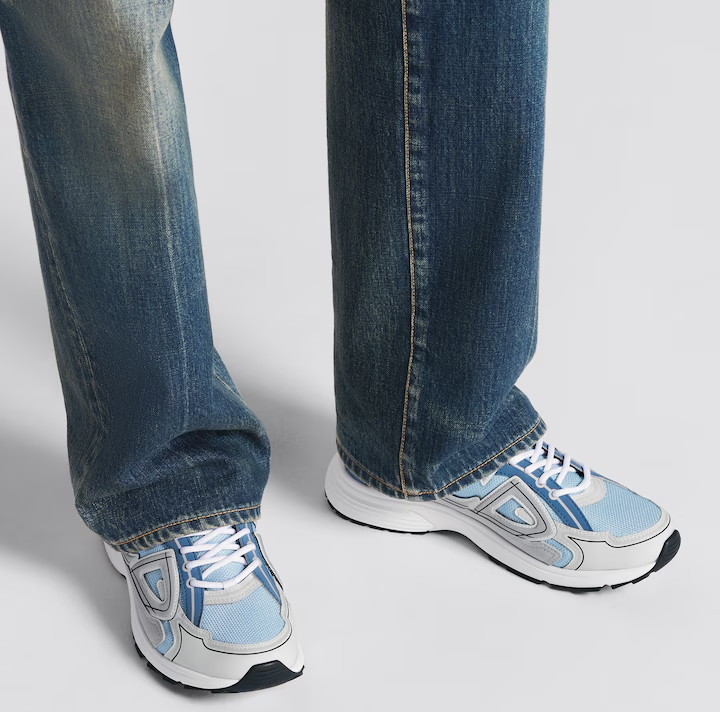 Giay Dior B30 Sneaker 'Light Blue' 3SN279ZRB-H560