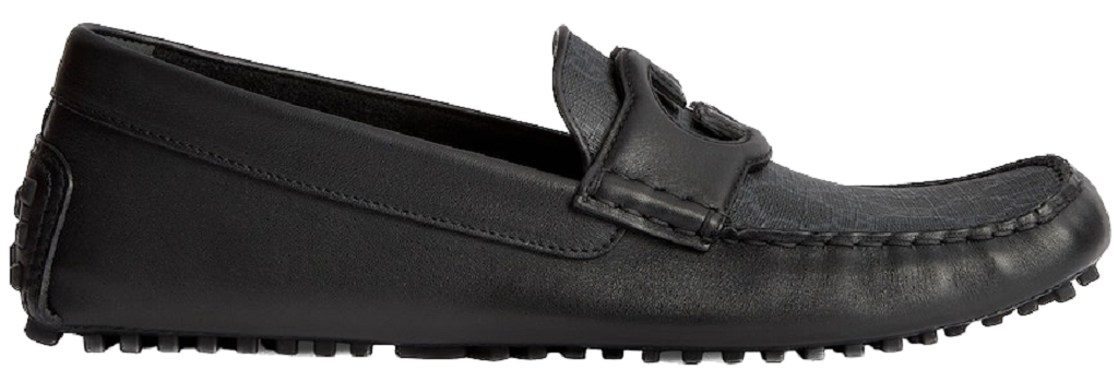 Giay Gucci Interlocking G Driver 'Black' 730148-AAB7Z-1000